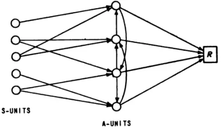 TYPICAL CONNECTIONS IN A CLOSED - LOOP CROSS - COUPLED PERCEPTRON